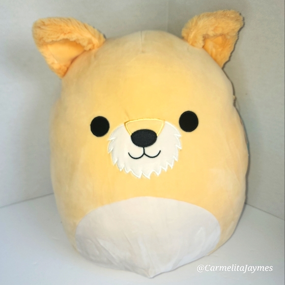 COOPER 🐶 Tan Dog Original Squishmallow by Kelly Toy ☆》NWT《☆ - Picture 1 of 8